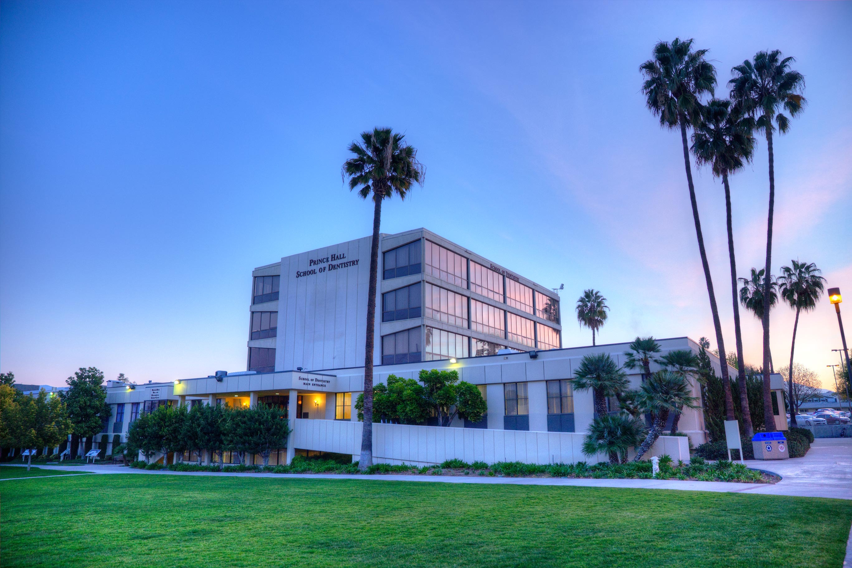 Photo of Prince Hall on the Loma Linda University Campus