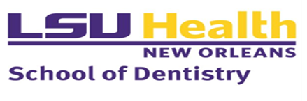 Logo for Louisiana State University Health New Orleans School of Dentistry