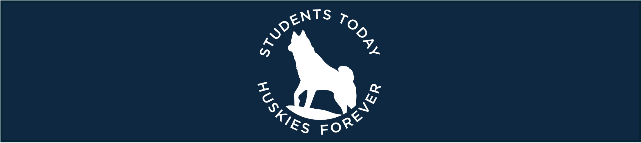 Students today!Huskies forever!