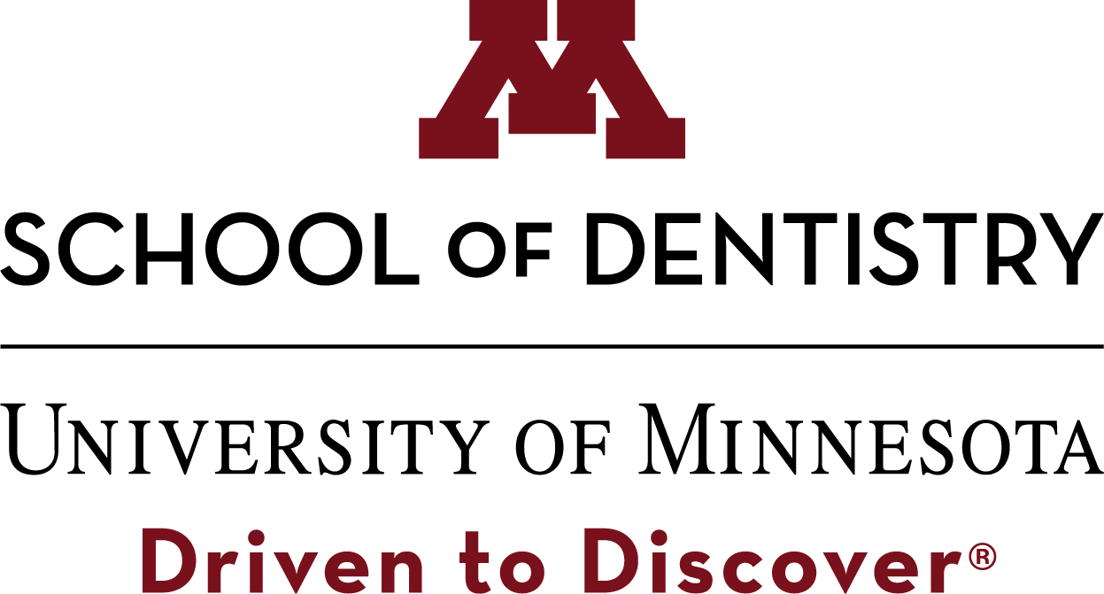 The University of Minnesota M logo with the statement University of Minnesota Driven to Discover.